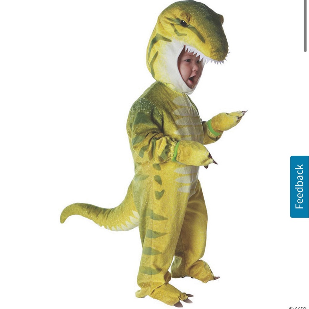 Dinosaur costume 2T-4T